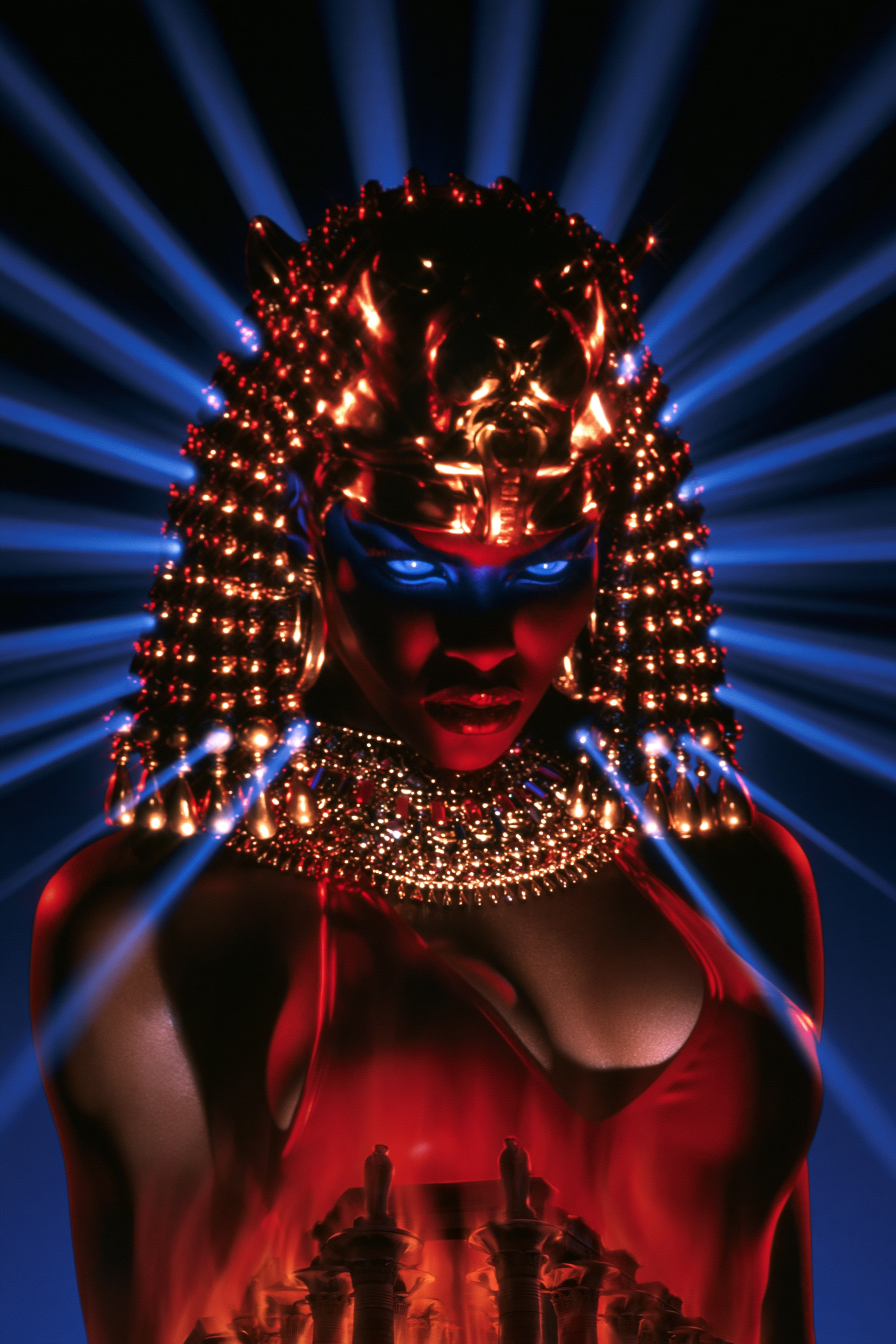 Sekhmet Reborn in Hyperreal Solar Fire