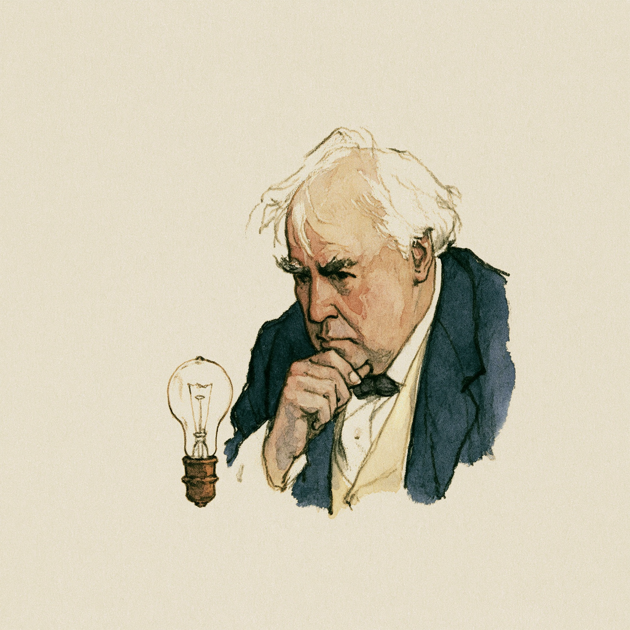 Thomas Edison Portrait