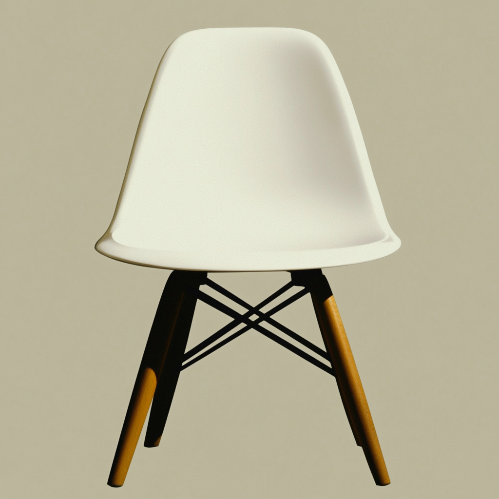 White Chair Product Portrait