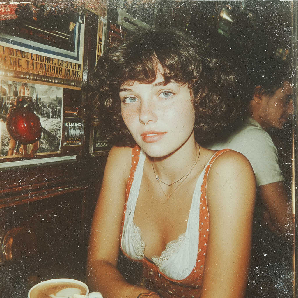 Coffee in a Dusty Vintage Bar