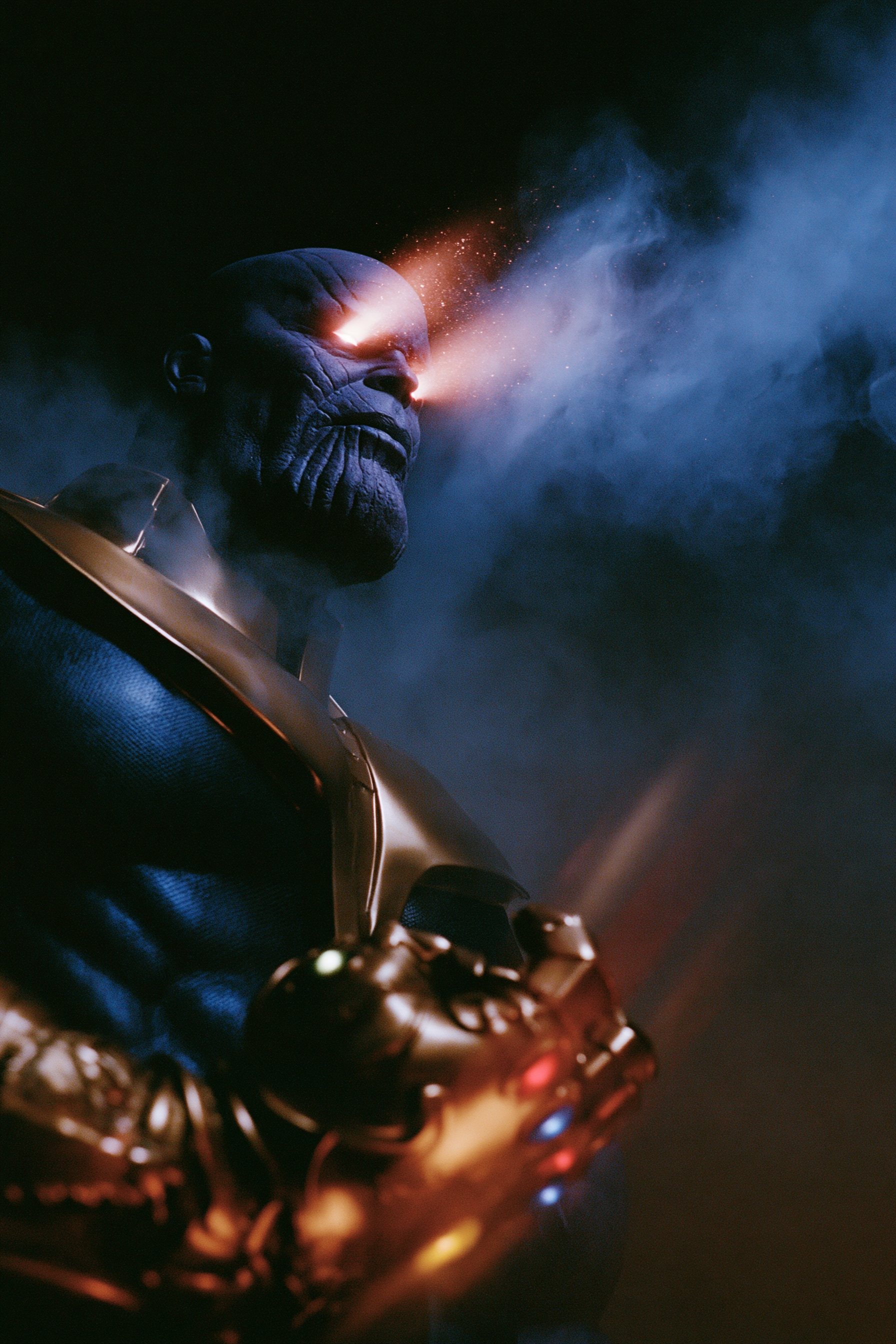 Thanos in High-Detail Stylized Portraiture
