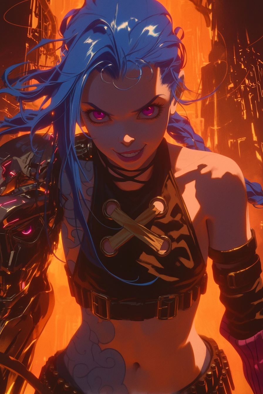 Cyberpsycho Jinx Comic Cover