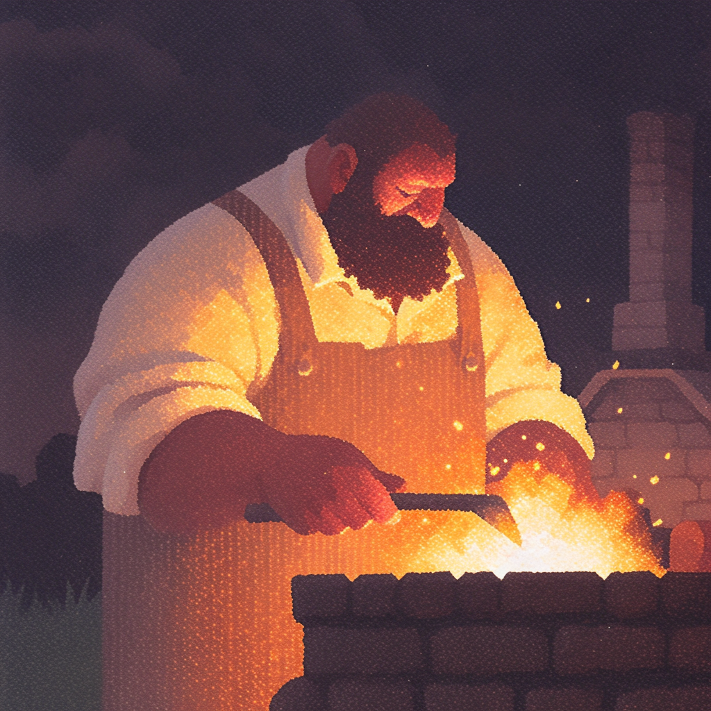 Gothic Fantasy Blacksmith