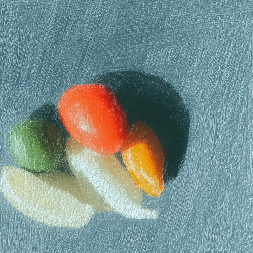 Minimalist Food Photography Study