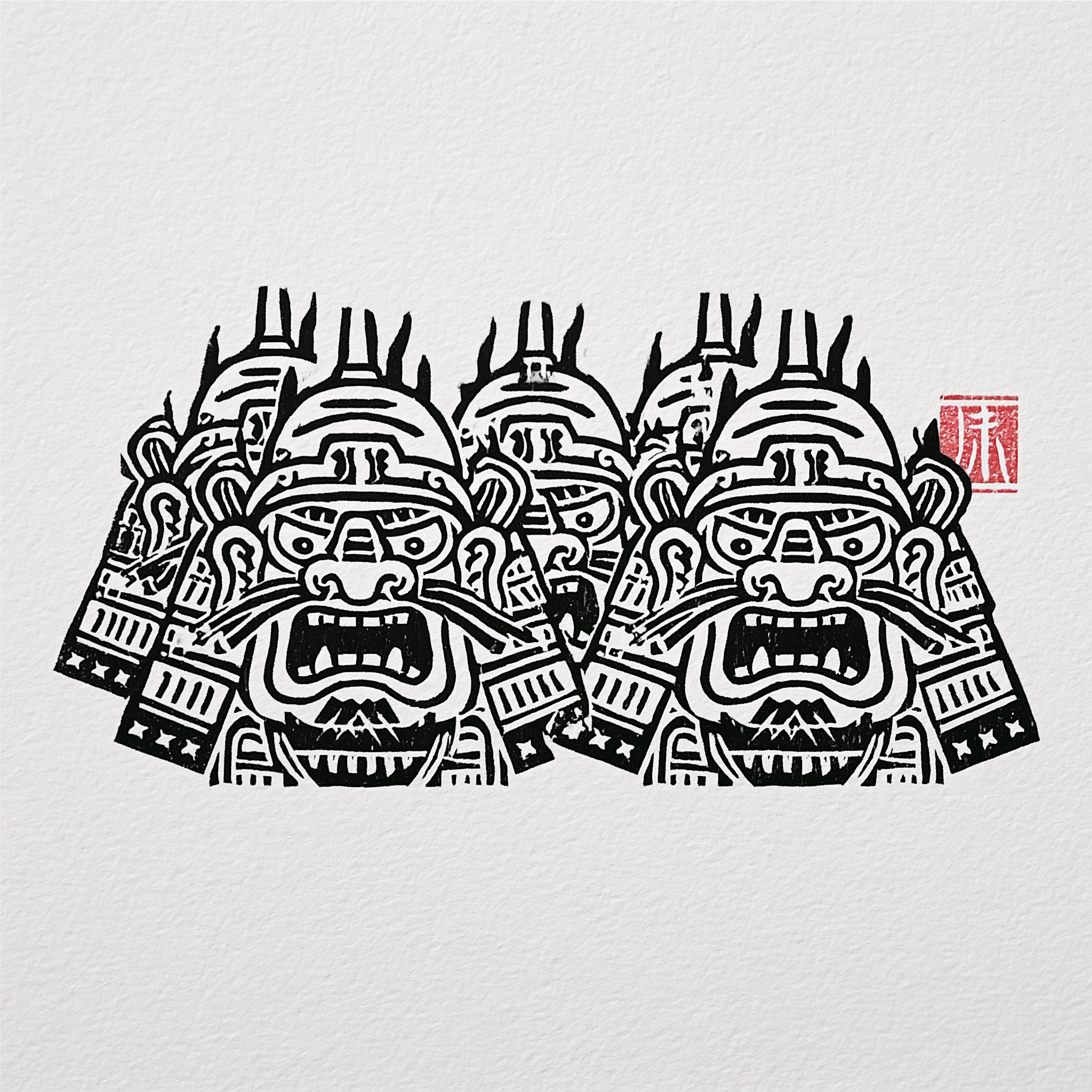 Angry Spartan Warriors
