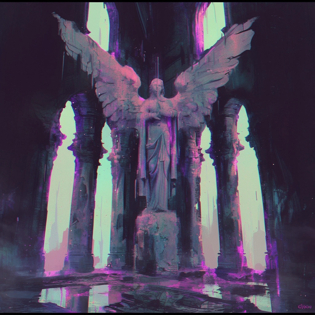 Temple of Cupid in Vines and Mist
