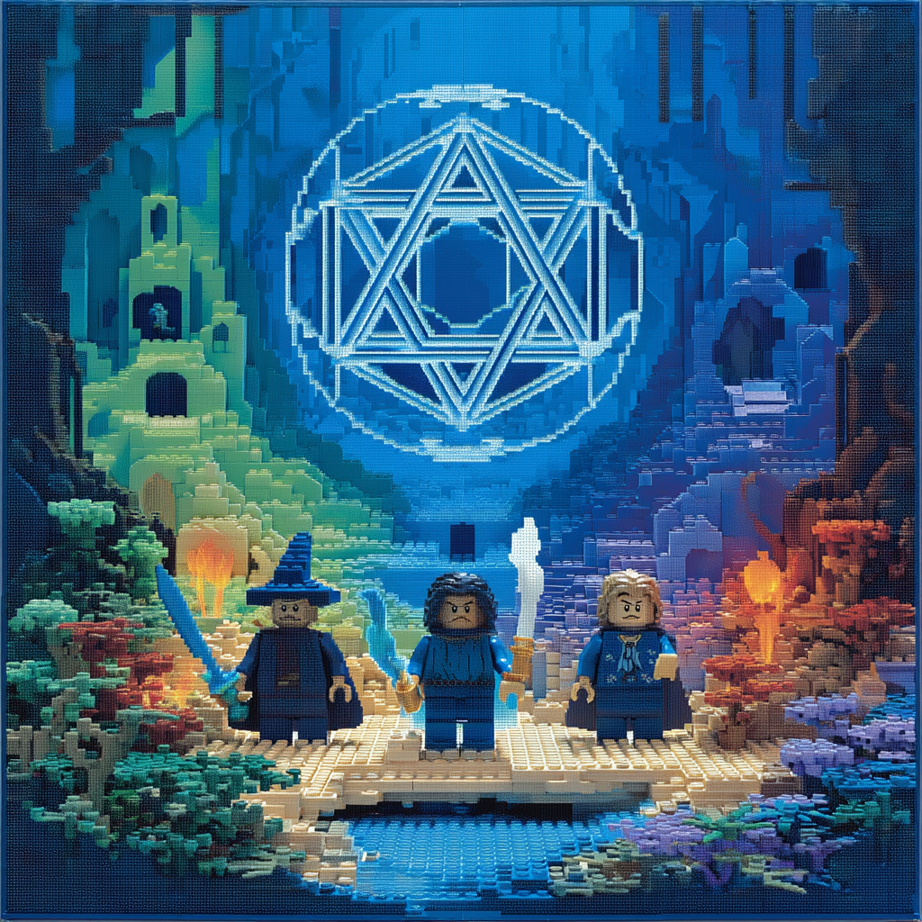 LEGO Fantasy Dungeon Board Game