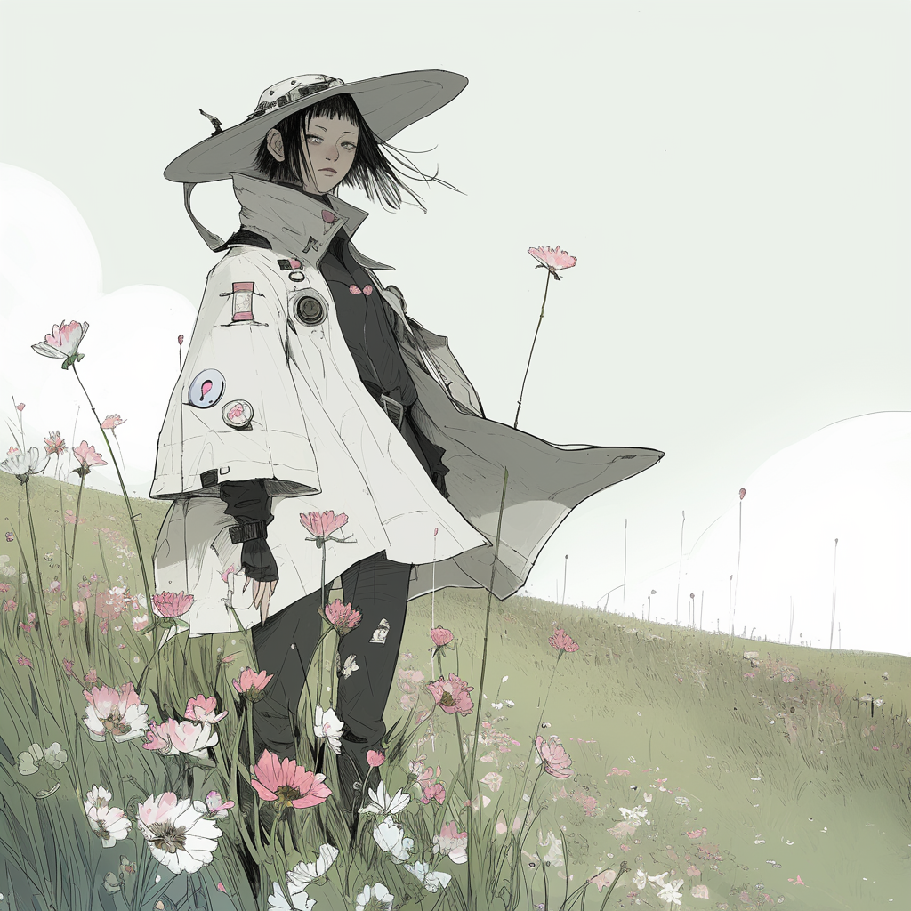 Anime Flower Field