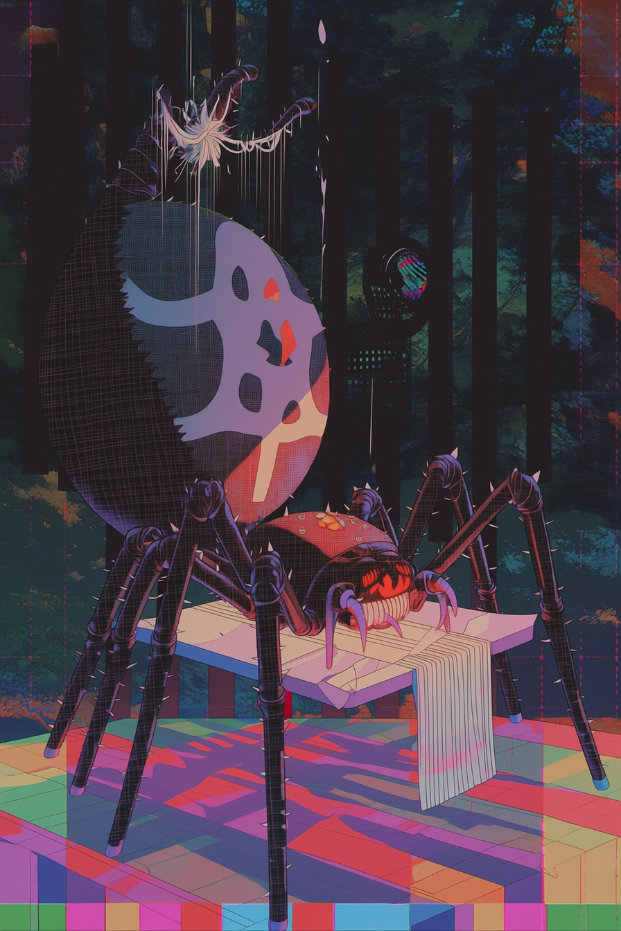 Seven-Layer Ghost-Face Spider