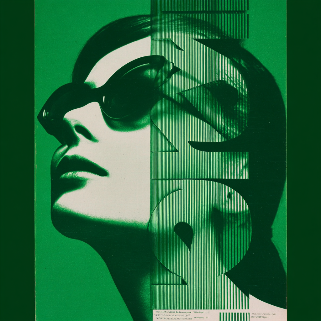 Surreal Collage of Warped Vintage Ads