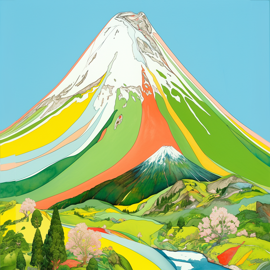 Anime Mount Fuji
