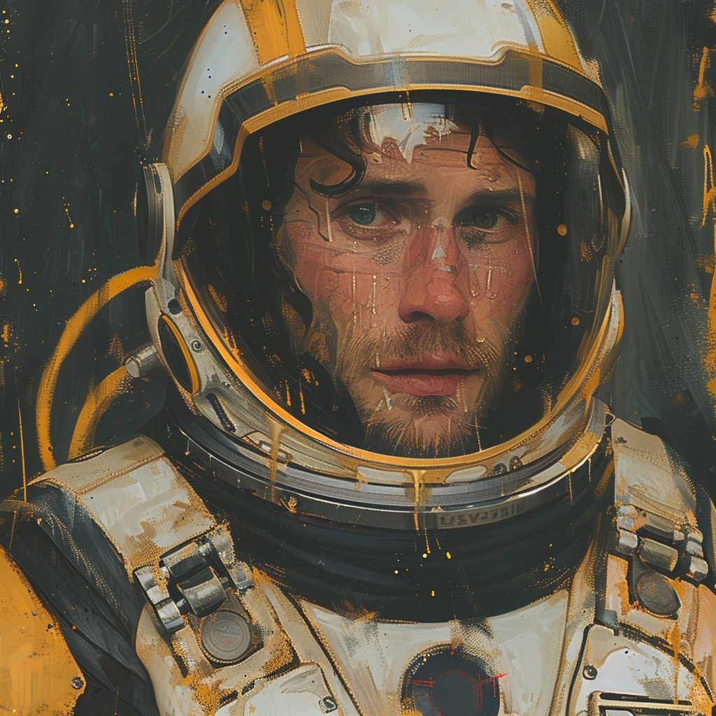 Filmischer Astronaut