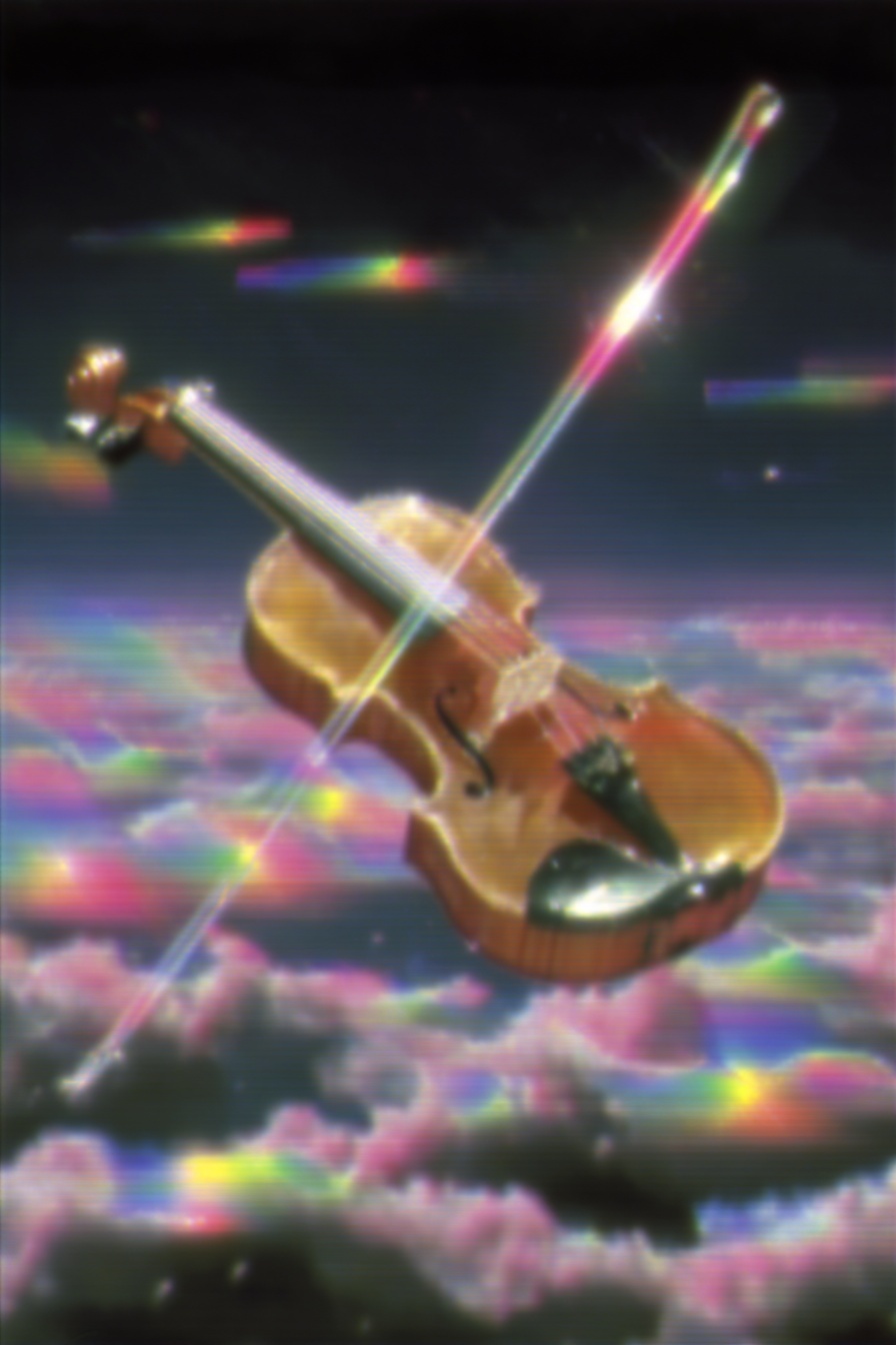 Violin above the Clouds