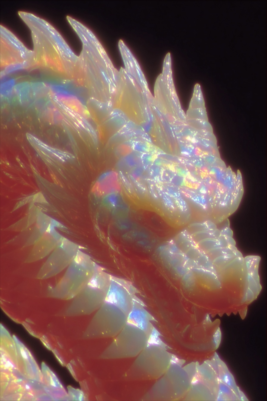 Translucent Dragon of Light