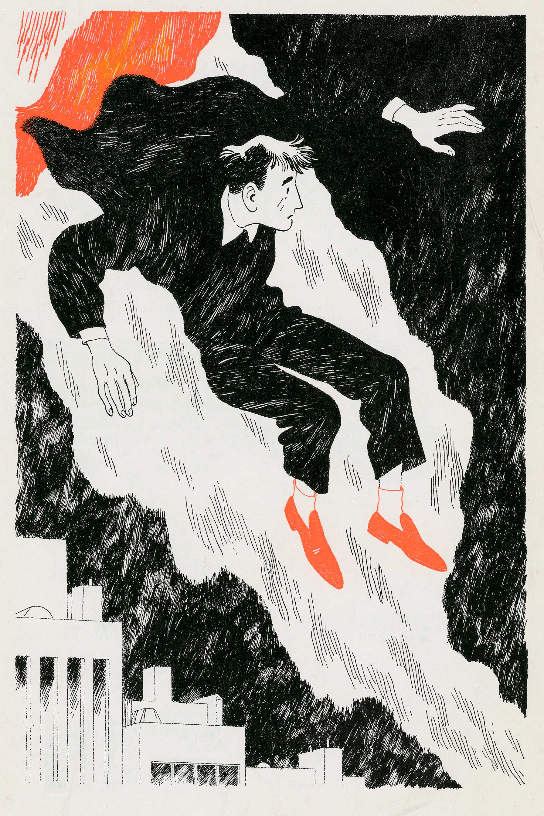Birdman in Flight Comic Page