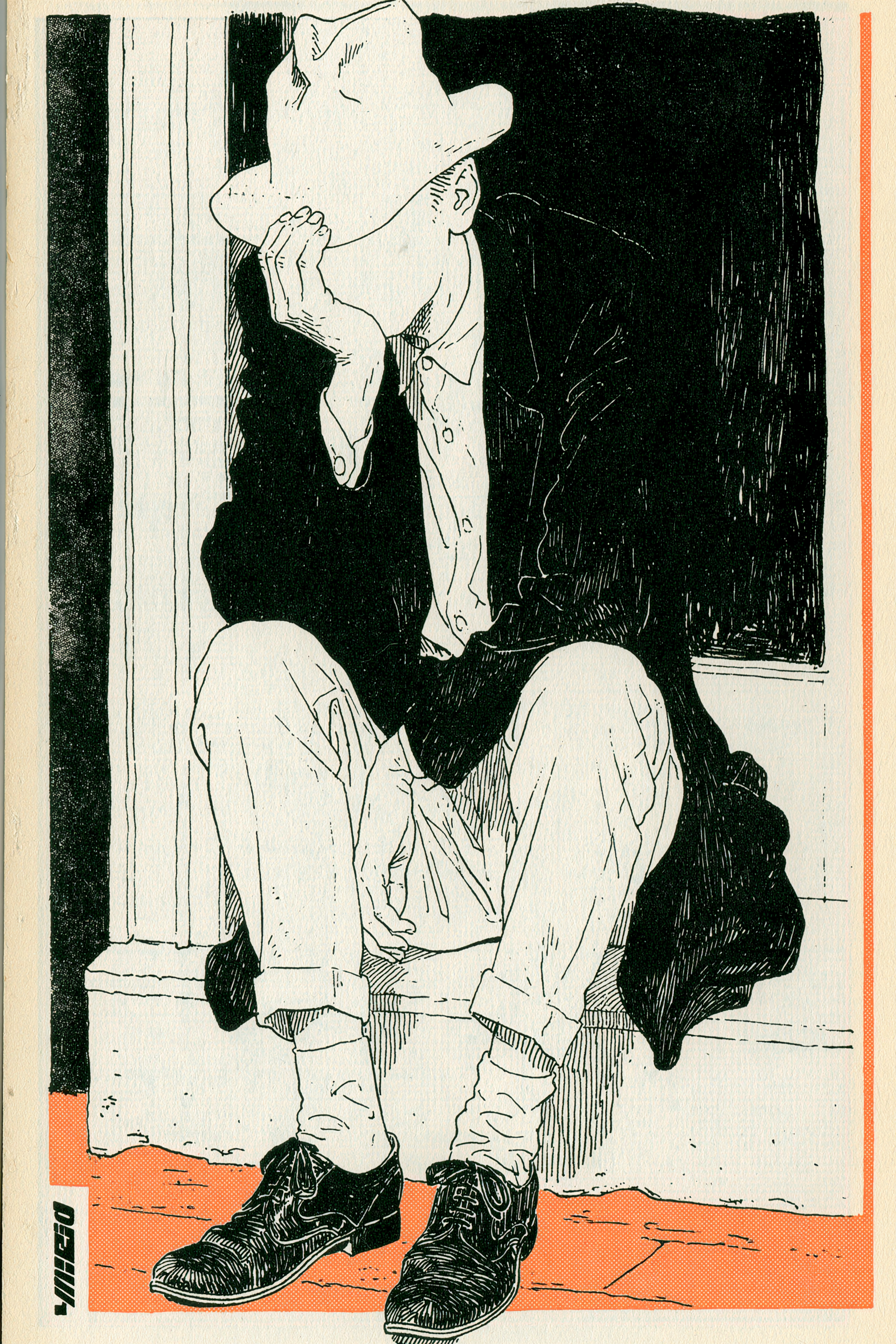 Faceless Man Portrait
