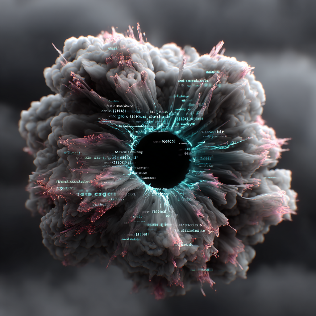 Cyber Petal Particle Vortex