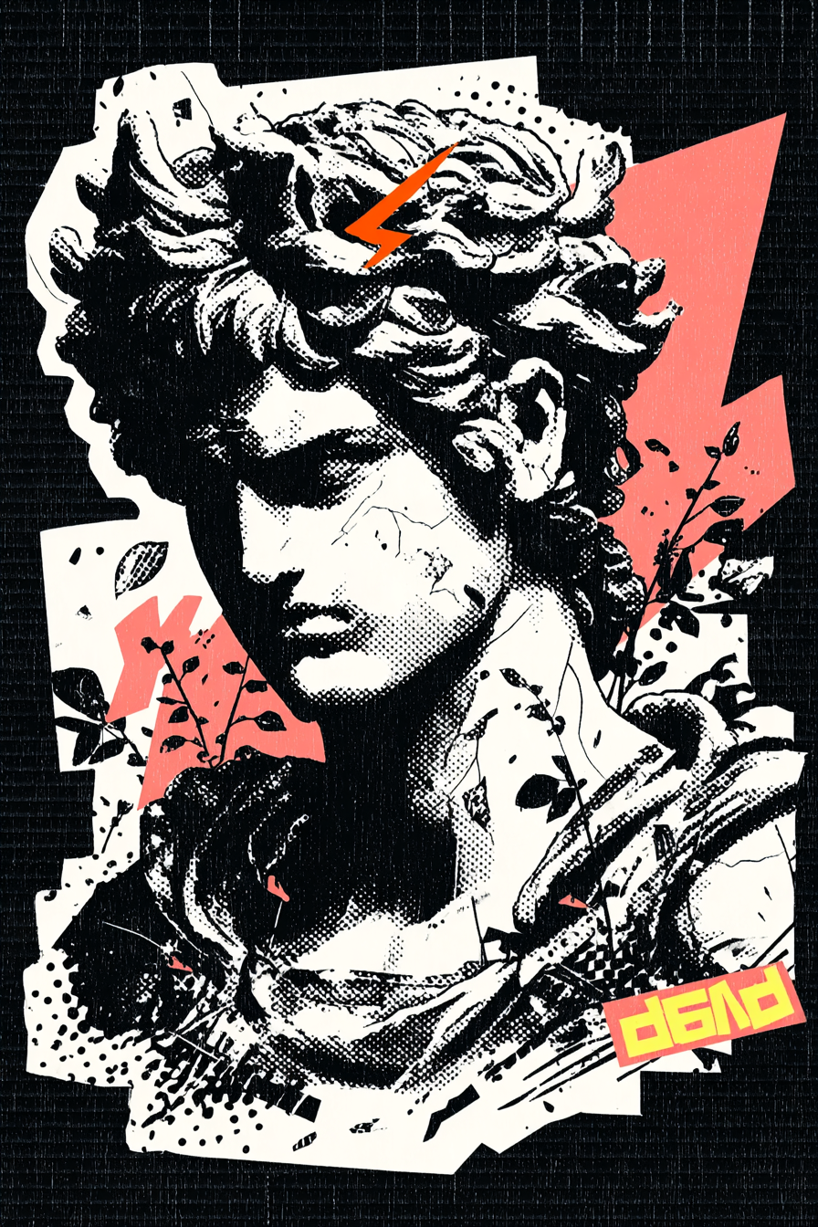 Fragmented Venus de Milo in Underground Comics