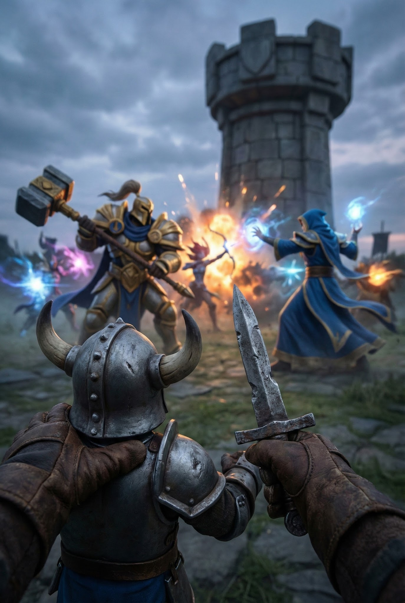 League-of-Legends-Kampf aus der Sicht eines Vasallen
