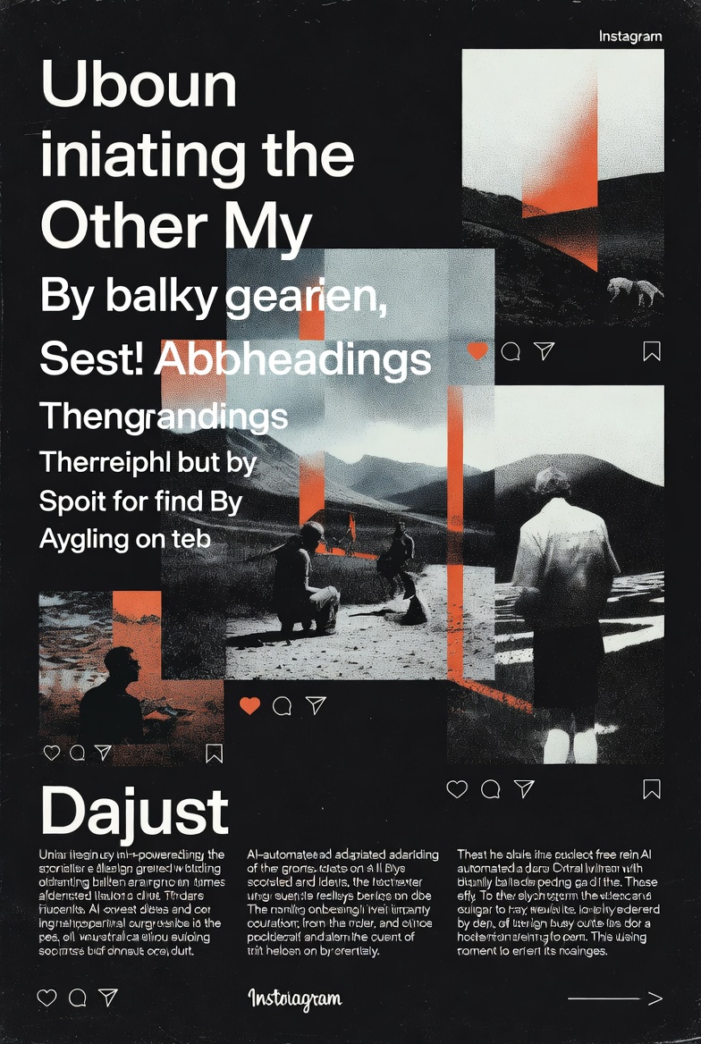 Global Narrative Screen-Print Poster Collage